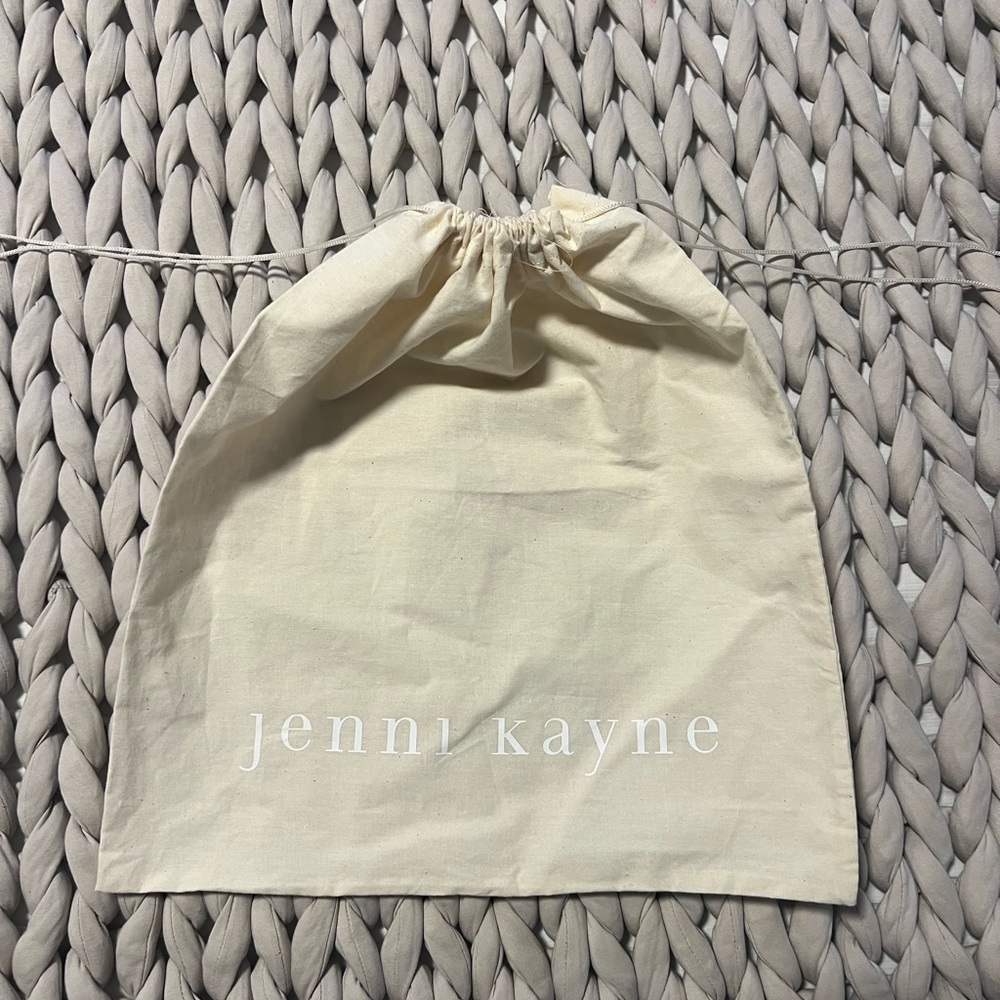Jenni Kayne Cream Drawstring Pouch/Dustbag